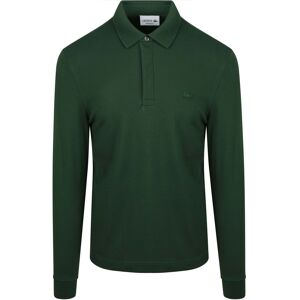 Lacoste Longsleeve Polo Shirt Piqué Dark Green Dark Green size L- male Lacoste Longsleeve Polo Shirt Piqué Dark Green Dark Green size L- male