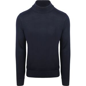 BOSS Turtleneck Pullover Avac Wool Blend Navy Dark Blue Blue size 3XL- male BOSS Turtleneck Pullover Avac Wool Blend Navy Dark Blue Blue size 3XL- male