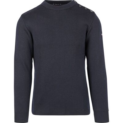 Armor-Lux Paimpol Sweater Wool Navy Blue Dark Blue size M- male Armor-Lux Paimpol Sweater Wool Navy Blue Dark Blue size M- male