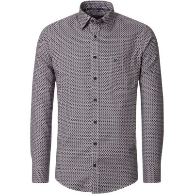 CASAMODA Casual Shirt Print Multicolour Blue size 5XL- male CASAMODA Casual Shirt Print Multicolour Blue size 5XL- male