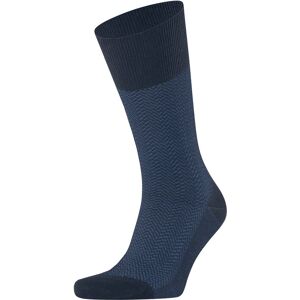 Falke Airport Herringstripe Sock Navy Blue Dark Blue size 39-42- male Falke Airport Herringstripe Sock Navy Blue Dark Blue size 39-42- male