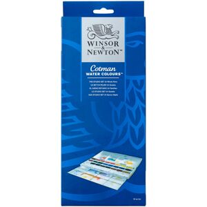 Winsor & Newton Winsor & ton Cotman Watercolour Studio Paints (Pack Of 24)