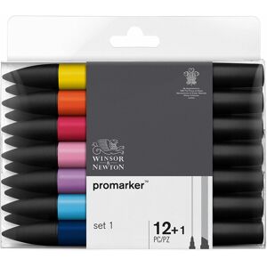 Winsor & Newton Winsor & ton Promarker Basic Set 1 (Pack Of 12)