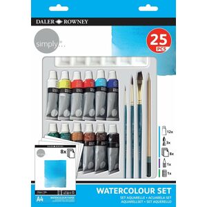 Daler-Rowney Simply Watercolour 25 Piece Set