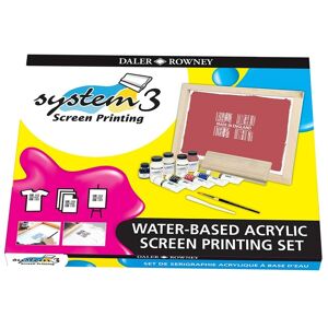 Daler-Rowney System 3 Screen Printing Water Based Set