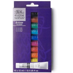 Winsor & Newton Winsor & ton Artisan Water Mixable Oil Colour Set Of 10x12ml Paint Tubes