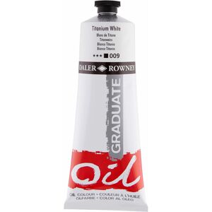 Daler-Rowney Graduate Oil 200ml Paint Tube Titanium White