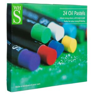 Whsmith Oil Pastels (Pack Of 24)