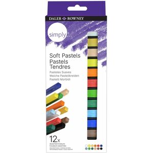 Daler-Rowney Simply Soft Pastels (Pack Of 12)