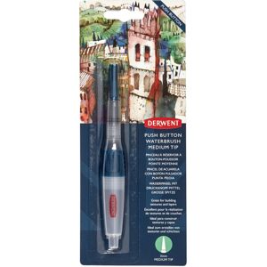 Derwent Professional Medium Tip Push Button Waterbrush