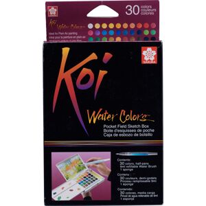 Sakura Koi Watercolours Sketch Box (Pack Of 30)