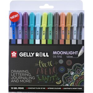 Sakura Gelly Rolls Moonlight 06 Fine (Pack Of 12)