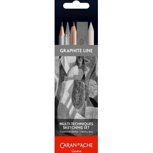 Caran D'Ache Graphite Line 11 Piece Sketching Set