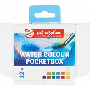 Royal Talens Talens Art Creation Watercolour Pocket Box Set Of 12 With Brush