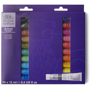 Winsor & Newton Winsor & ton Artisan Water Mixable Oil Colour Set Of 20x12ml Paint Tubes