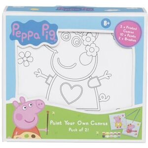 Peppa Pig Paint Your Own Canvas