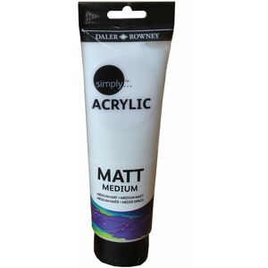 Daler-Rowney Simply Acrylic Matt Medium 250ml