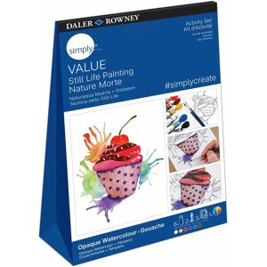 Daler-Rowney Simply Gouache Activity Set Still Life