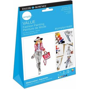 Daler-Rowney Simply Watercolour Activity Set Fashion