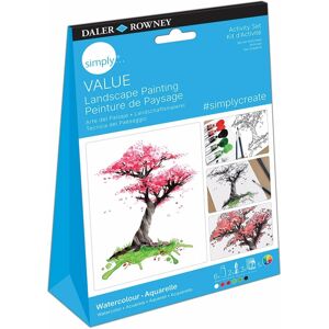 Daler-Rowney Simply Watercolour Activity Set Landscape