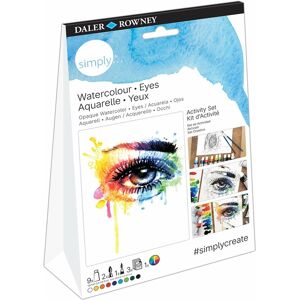 Daler-Rowney Simply Watercolour Activity Set Eye