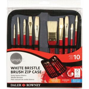 Daler-Rowney Simply Oil 10 Brush Zip Case