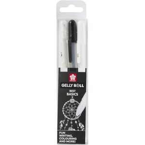 Royal Talens Sakura Gelly Roll Favourites Clear, Black, White Gel Pens (Pack Of 3)