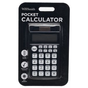 Whsmith Pocket Calculator Black