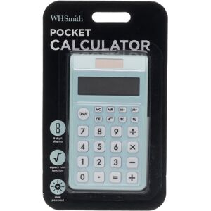 Whsmith Pocket Calculator Pastel Green