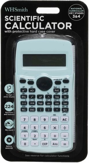 Whsmith Scientific Calculator Pastel Green