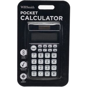 Whsmith Pocket Calculator Black