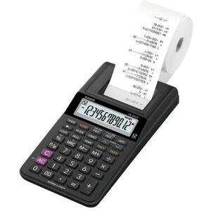 Casio Hr-8rce Printing Calculator Black Compatible With 58mm Printing Rolls Hr8 Rce