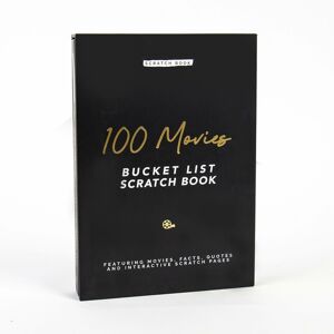 Gift Republic 100 Movies Keepsake Scratch Book