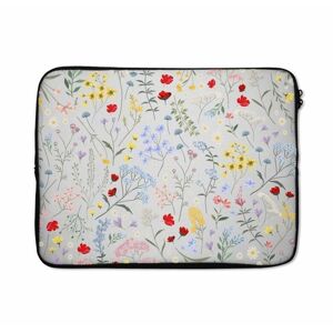 Dyefor Wild Flowers 16 Inch Laptop Bag