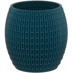 Batch.Works Recycled Pla 3d Printed Urchin Dry Vase Teal