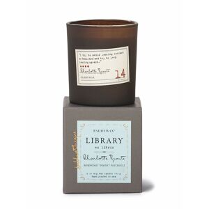 Paddywax Library Charlotte Bronte Boxed Candle