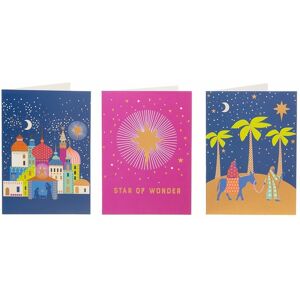 Whsmith Star Wonder Bumper 30 Pack Recyclable Charity Christmas Cards