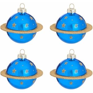 Sass & Belle Planet Shaped Bauble - Set Of 4