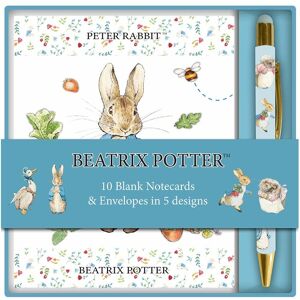 Robert Frederick World Of Beatrix Potter Notecard And Pen Boxed Set