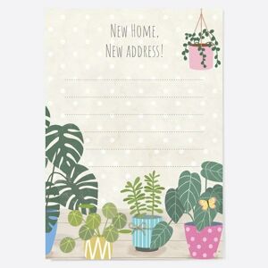Dotty About Paper  Home Address Cards Pack Of 10