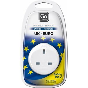 Go Travel Gotravel Uk-Eu Adaptor