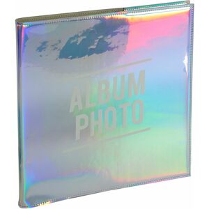 Exacompta Glossy Holographic Photo Album 30 Black Pages