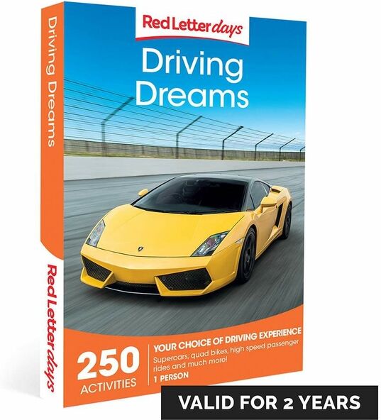 Red Letter Days Driving Dreams Gift Experience