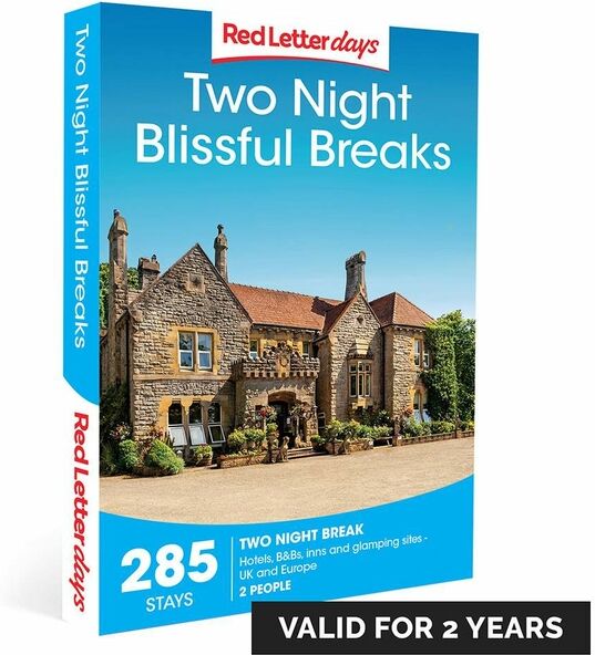 Red Letter Days Two Night Blissful Breaks Gift Experience