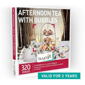 Buyagift Afternoon Tea With Bubbles Gift Experience