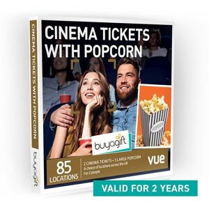 Buyagift Cinema Tickets With Popcorn Gift Experience