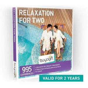 Buyagift Relaxation For Two Gift Experience