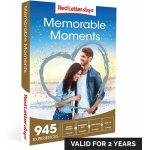 Red Letter Days Memorable Moments Gift Experience