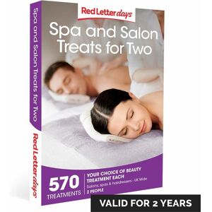 Red Letter Days Spa And Salon Treats For Two Gift Experience