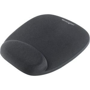 Kensington Foam Mouse Mat Black With Cushioned Wristrest 62384